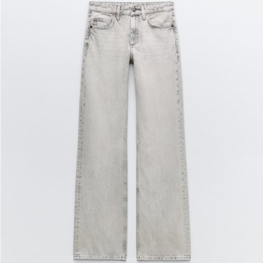 Zara Jeans wide leg 31 grey